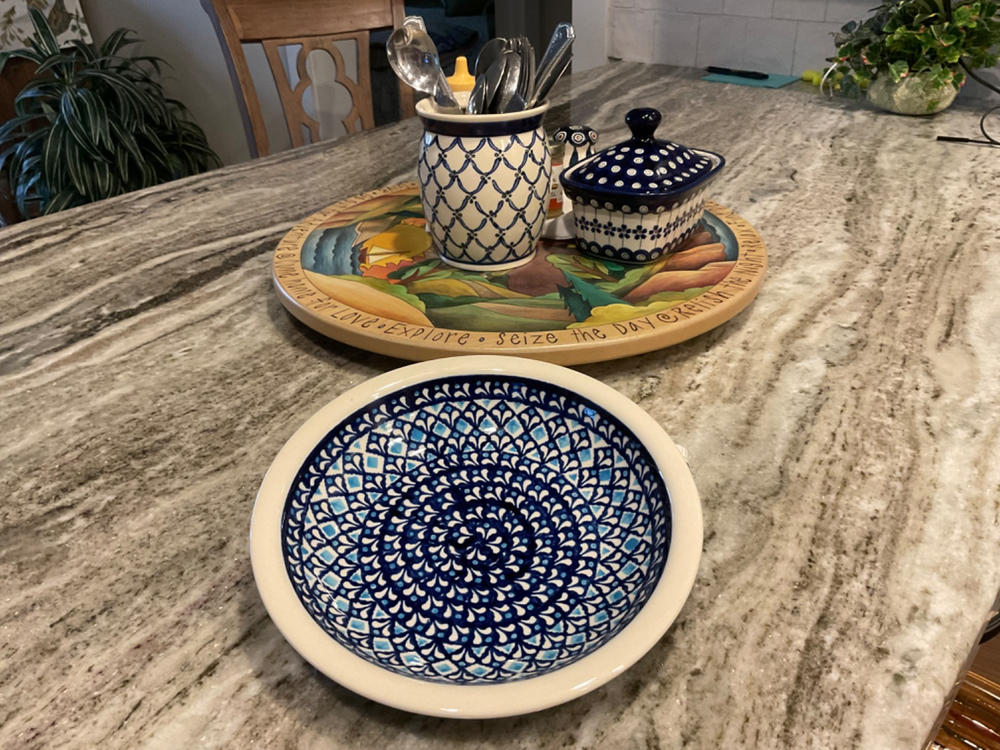 9" Pasta Bowl (Mosaic Blues) | Y1002A-D910 - Customer Photo From Anonymous