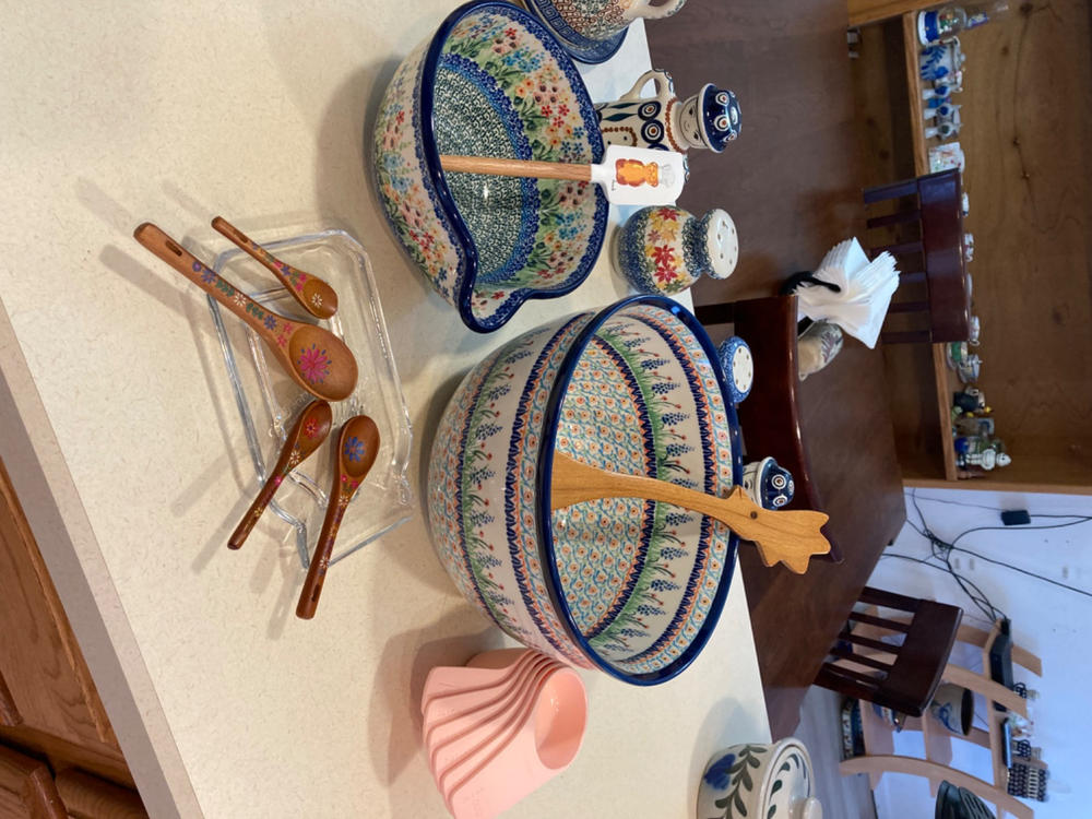 Extra- Deep 10.5" Bowl (Lilac Garden) | Y986A-DU155 - Customer Photo From lindsey echlin