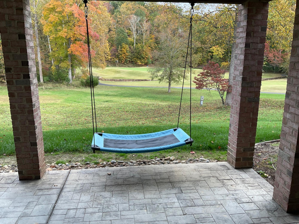 Barn-Shed-Play 2 Hole Heavy Duty Aluminum Swing Hangers - Customer Photo From Terry Brock