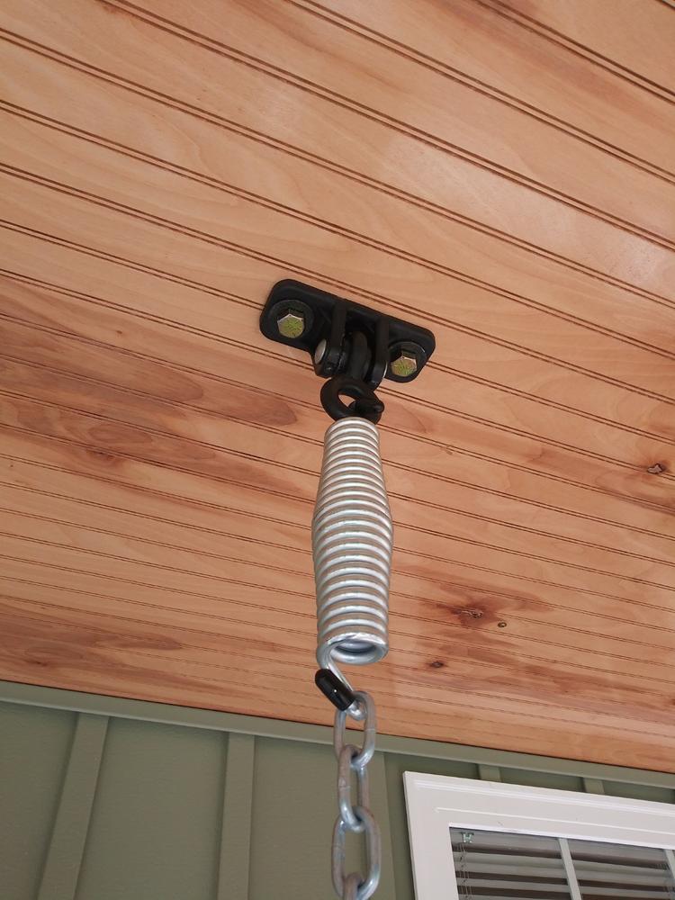 Porch Swing Hangers - Customer Photo From Cory Crandall