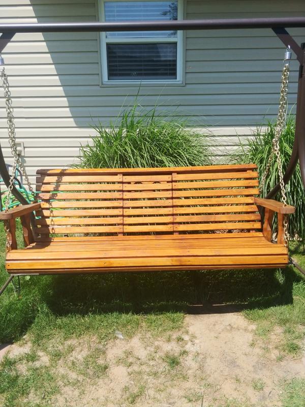 Porchgate Amish Heavy Duty 700 Lb Rollback Console Swing Theporchswingcompany Com