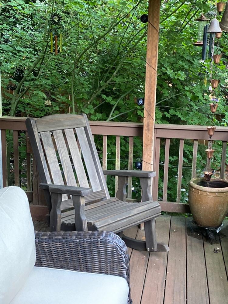 Centerville Amish Heavy Duty 600 Lb Mission Outdoor Rockers Sale