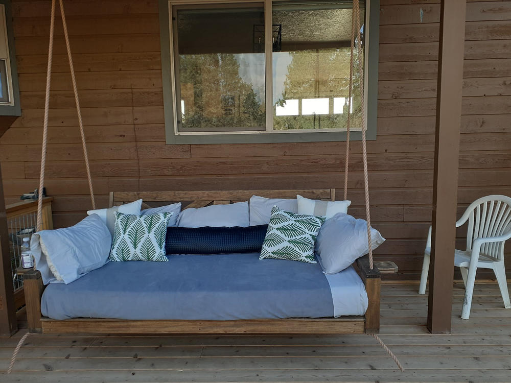 Breezy Acres Malvern Porch Swing Bed - Customer Photo From Christina Bainbridge