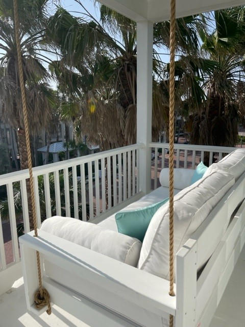 Cushion Perfect Swing Bed Mattress And Sunbrella Cover Style 4 - Customer Photo From David Pretzler