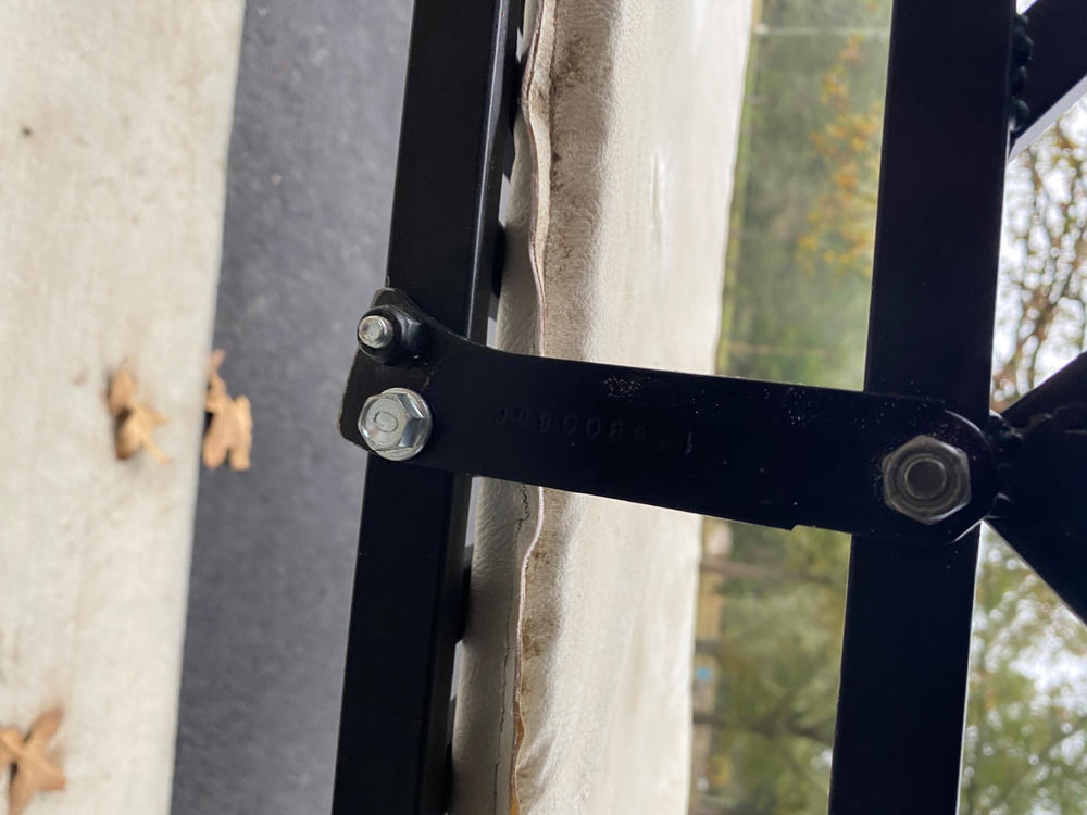 Live Casual Palm Springs Metal Porch Swing - Customer Photo From Robert Myrick