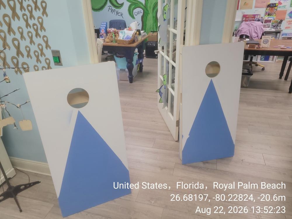 DIY "Do It Yourself" Cornhole Boards Kit - Customer Photo From Layth almasaoudi