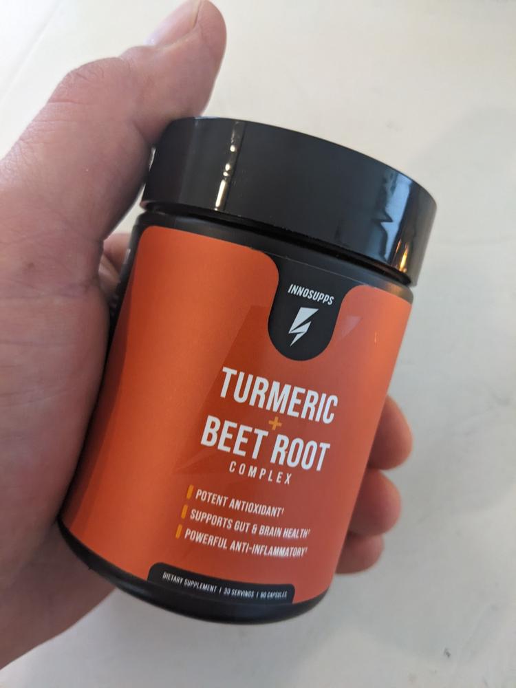 Turmeric + Beet Root - Customer Photo From Anthony Butler
