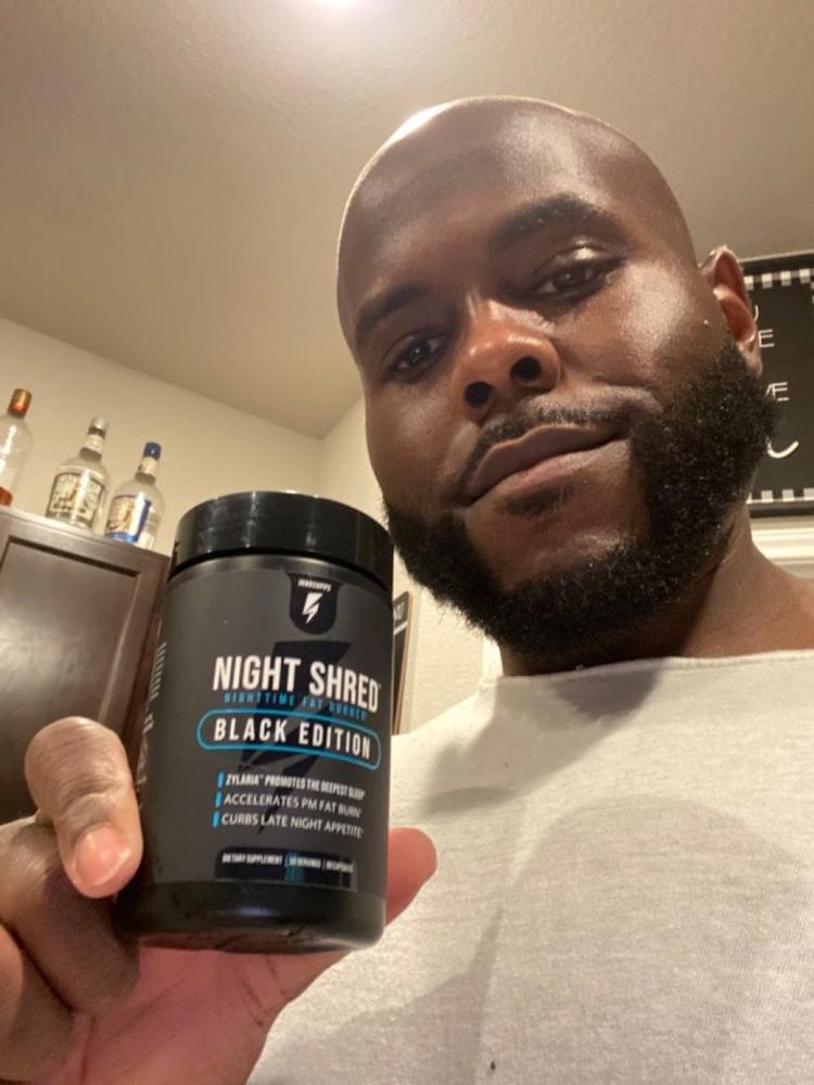 Night Shred™ Black - Customer Photo From Kevin Richardson