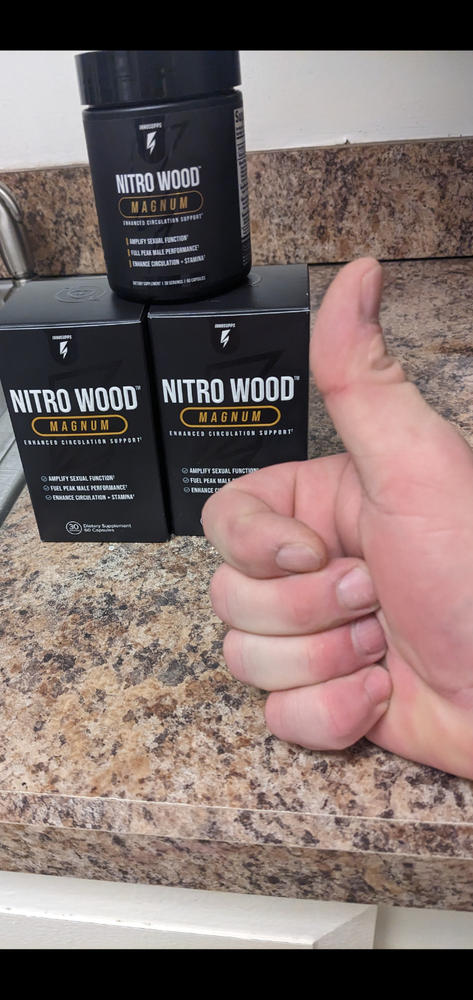 3 Bottles of Nitro Wood™ Magnum - Customer Photo From Anthony Butler