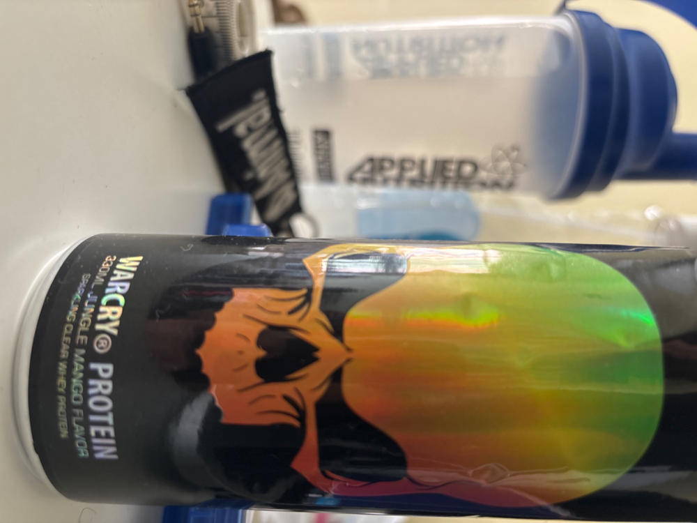 WARCRY® CLEAR WHEY PROTEIN 330ML - Customer Photo From Boris Picard