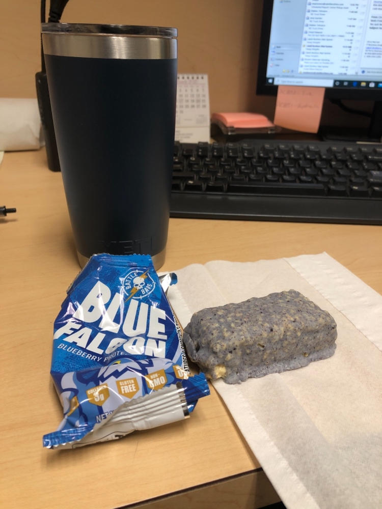 Blueberry Protein Bar - "Blue Falcon" - Customer Photo From Joe Hare