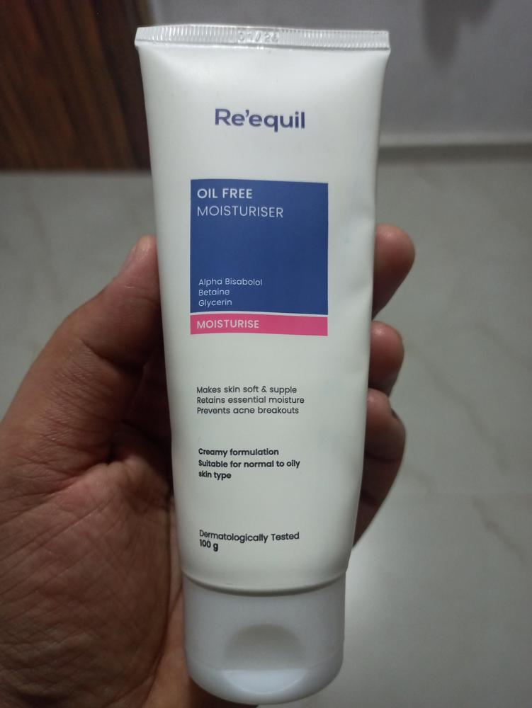 Oil Free Moisturiser - Customer Photo From Vivek p.