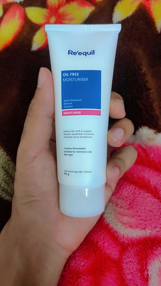 Oil Free Moisturiser - Customer Photo From Balraj Y.