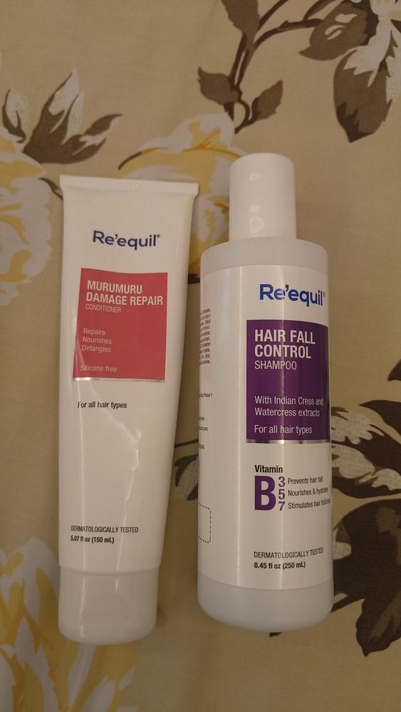 Hair Fall Control Shampoo - Customer Photo From Zoya N.