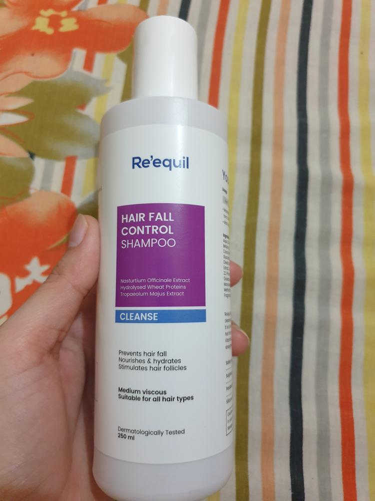 Hair Fall Control Shampoo - Customer Photo From Kirandeep k.