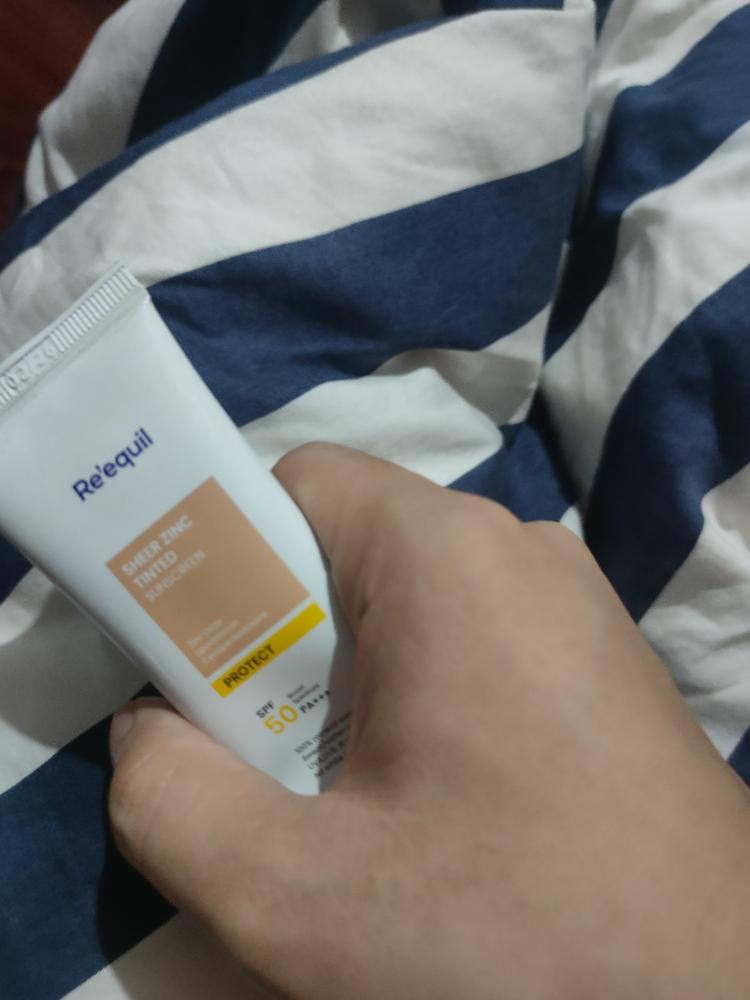 Sheer Zinc Tinted Sunscreen - Customer Photo From Siam 