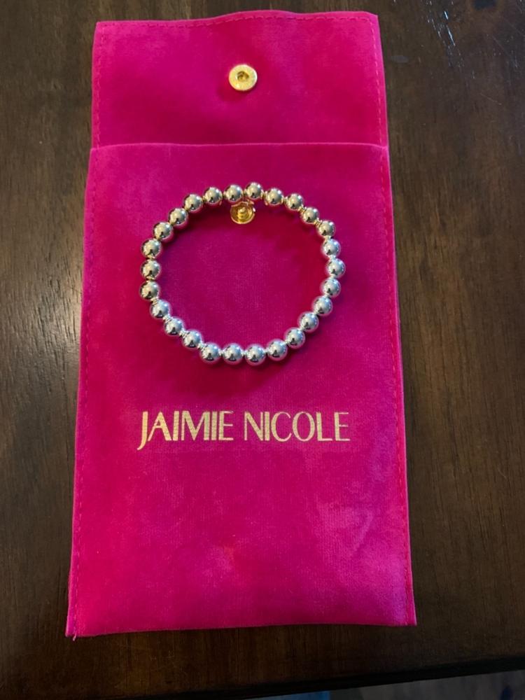 Big and Small Baller  Bracelet by Jaimie Nicole Jewelry
