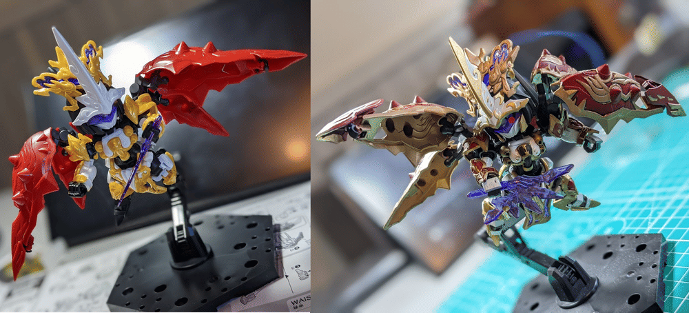 SD Gundam World Sangoku Soketsuden #09 Diao Chan Kshatriya Model