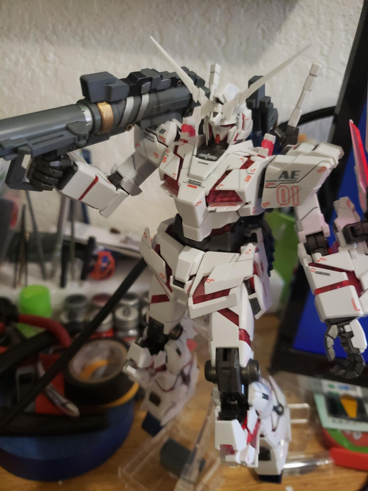 MG unicorn Full Armor Water Slide Decal - Customer Photo From Mike Roe