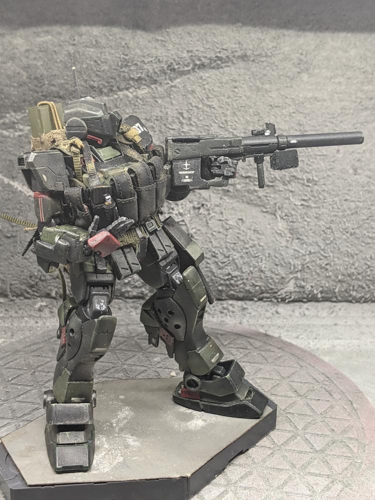 Kit Modello Gundam HGBF GM Sniper K9 1/144 – Gunpla Da Assemblare, Livello 3, Accessori Inclusi