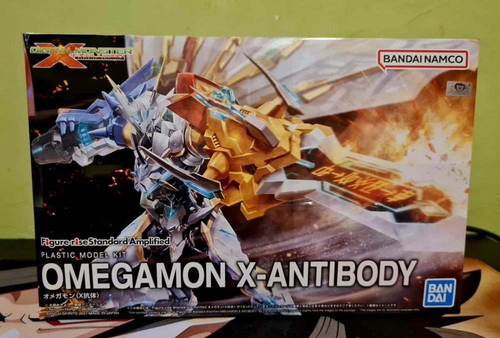 Digimon Adventure Figure-rise Standard Amplified MetalGarurumon Model Kit - Customer Photo From Erickson Aguiluz