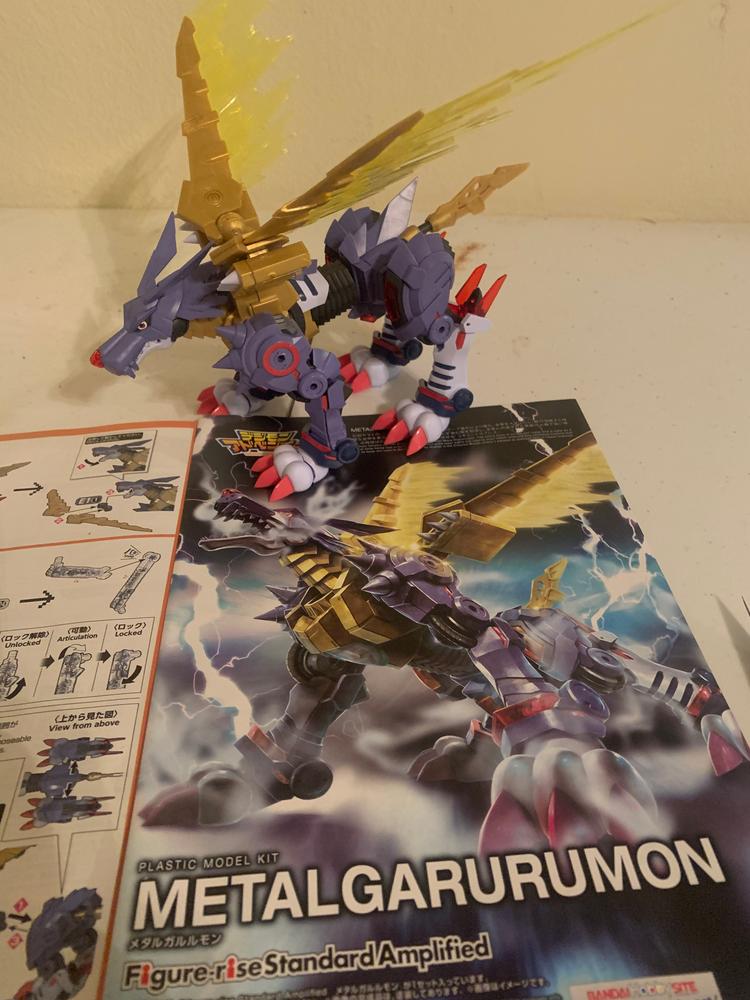 Figure-rise Standard Metal Garurumon (AMPLIFIED) - Customer Photo From Zach