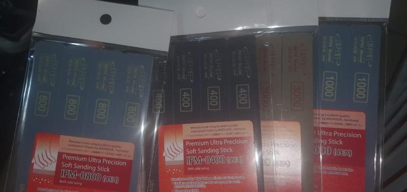 Infini Premium Soft Sanding Stick (Matador) #0800 (4EA) - Customer Photo From Logan Viquez Villalobos