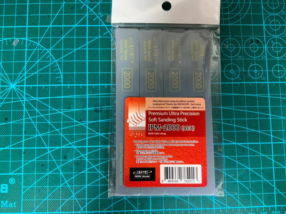 Infnini Premium Soft Sanding Stick (Matador) #2000 (4EA) - Customer Photo From Ismael Matos