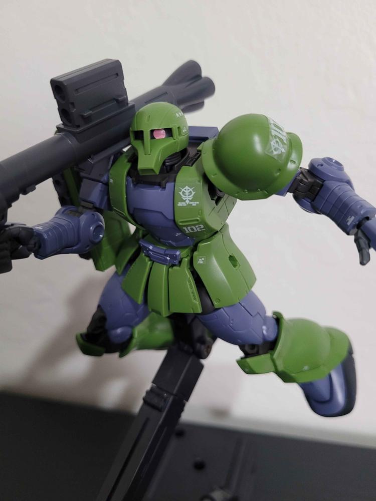 HG-The Origin 1/144 #009 MS-05 Zaku I [Denim / Slender Unit] - Customer Photo From Maxie
