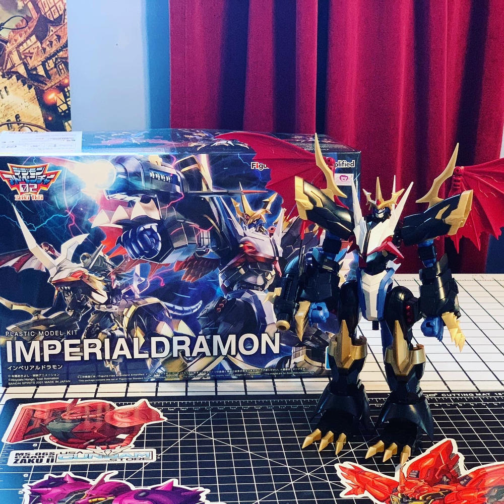 Digimon Adventure Figure-rise Standard Amplified Imperialdramon