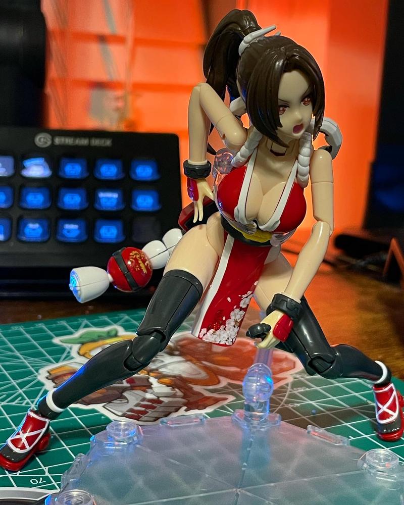 Mai Shiranui (King of Fighters) Model kit - Customer Photo From carmy