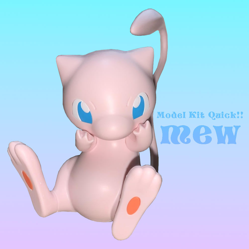 Bandai Hobby - Pokemon Model Kit Quick!! 02 Mew (2541923)