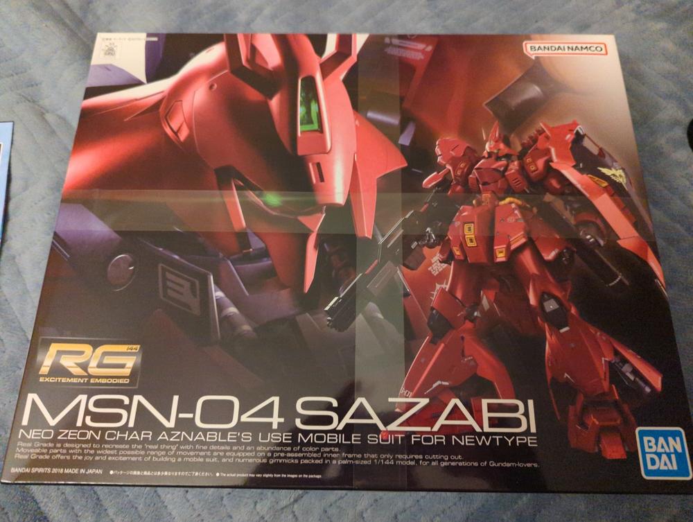 RG 1/144 #29 MSN-04 Sazabi - Customer Photo From Mark Jurosko