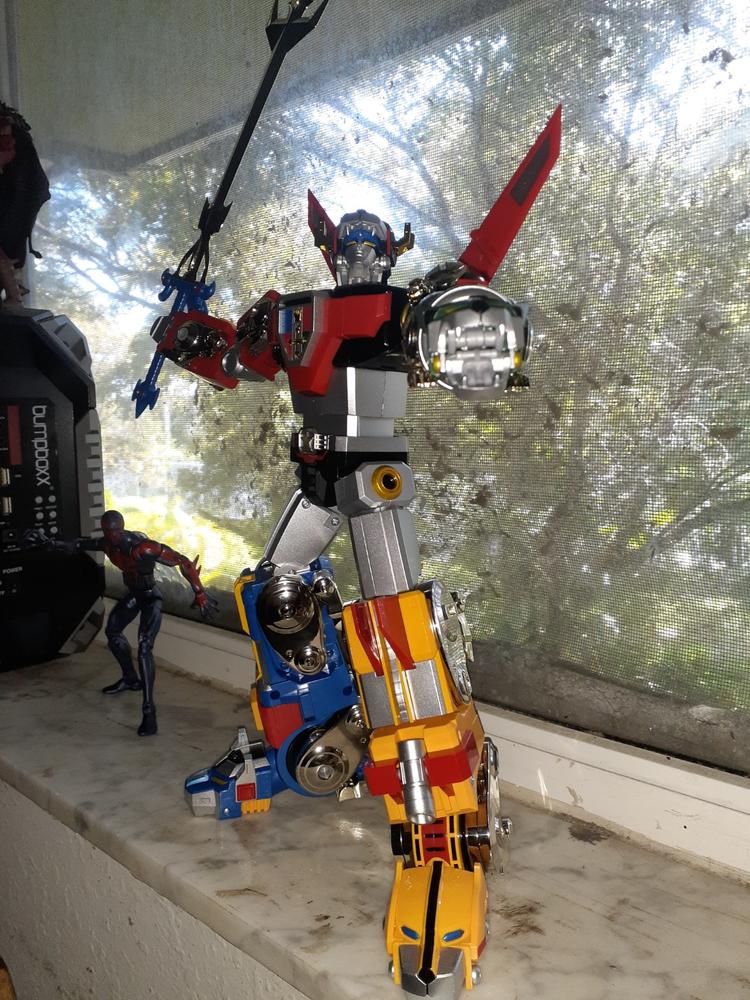 Voltron Soul of Chogokin GX-71 Voltron (Reissue) - Customer Photo From Jesus Torres
