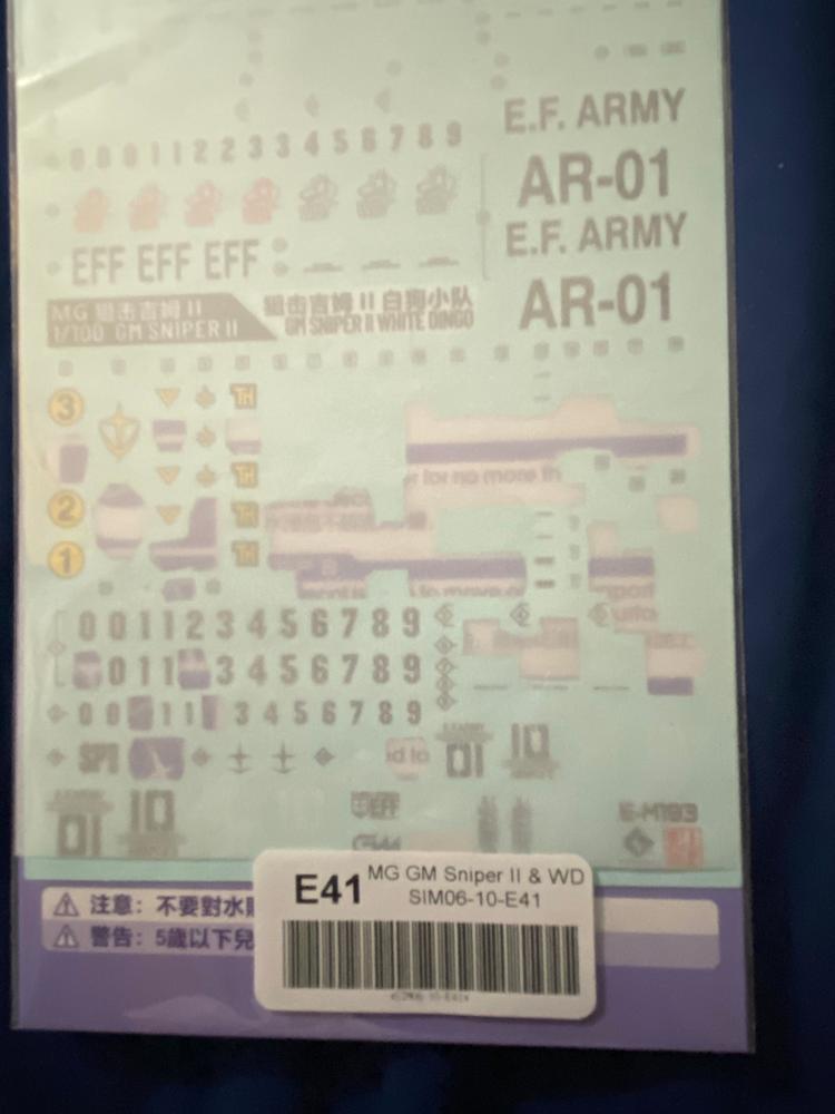 E41 MG GM Sniper II / GM Sniper II White Dingo - Customer Photo From Dj