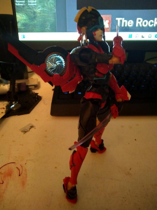 Transformers Furai 20 Windblade Model Kit - Customer Photo From Arturo Aviles