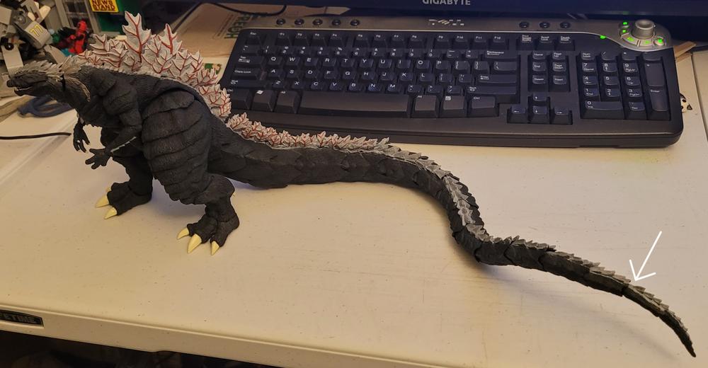 Godzilla Singular Point S.H.MonsterArts Godzilla Ultima - Customer Photo From Will Harris