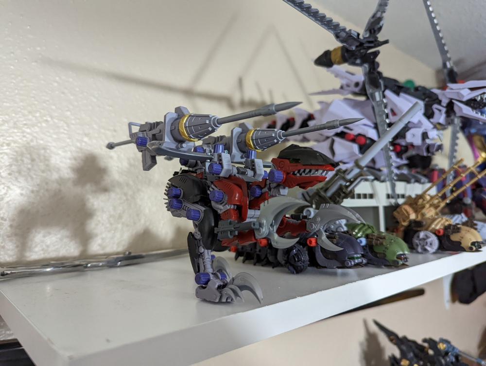 Zoids Highend Master Model Customize Parts Pile Bunker Unit - Customer Photo From Daniel Owen