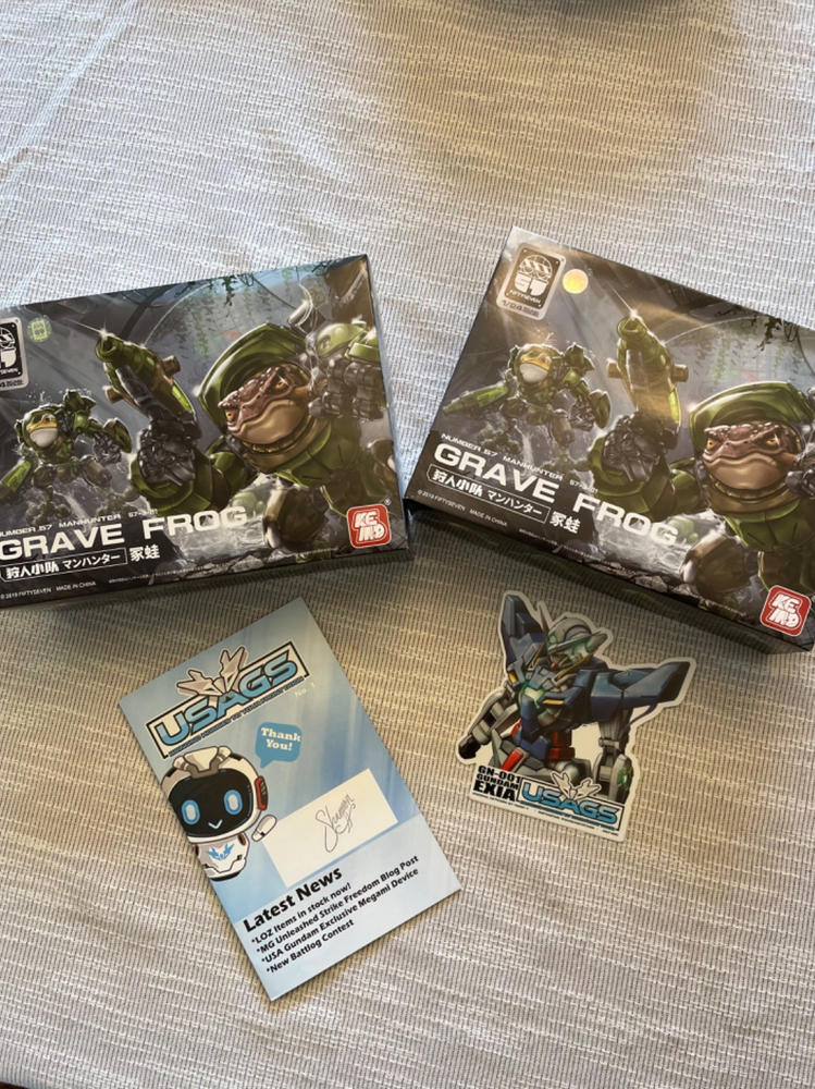 Number 57 Manhunter Grave Frog 1/24 Scale Model Kit – USA Gundam Store