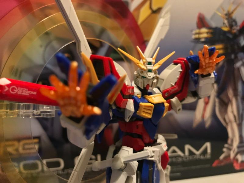 Mobile Fighter G Gundam RG God Gundam 1/144 Scale Model Kit