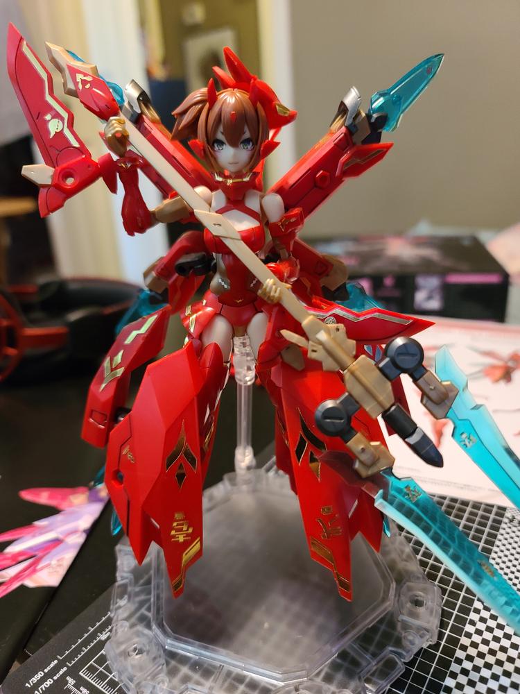 Kotobukiya USAGS Exclusive ASRA NINE-TAILS HOMURA Megami Device Model Kit - Customer Photo From Gururu