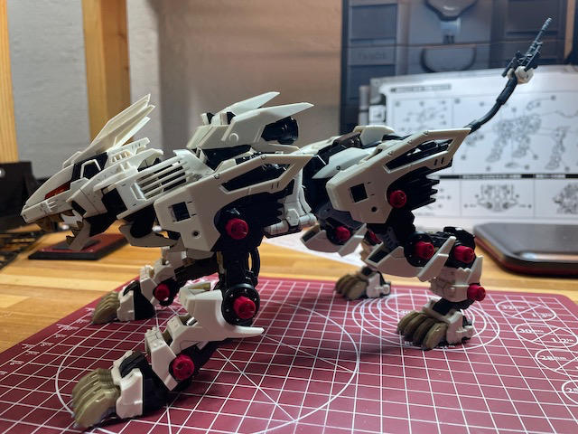 Zoids Highend Master Model RZ-041 Liger Zero (Marking Plus