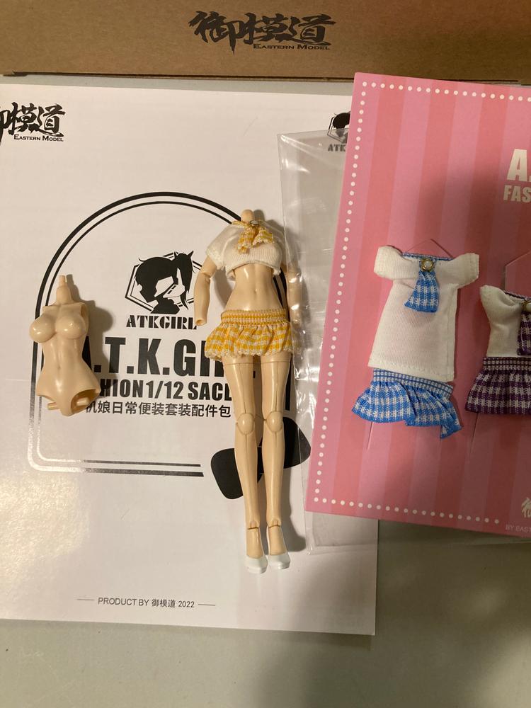 A.T.K.Girl: 1/12 Scale Clothing Option Pack - Casual Clothing Set