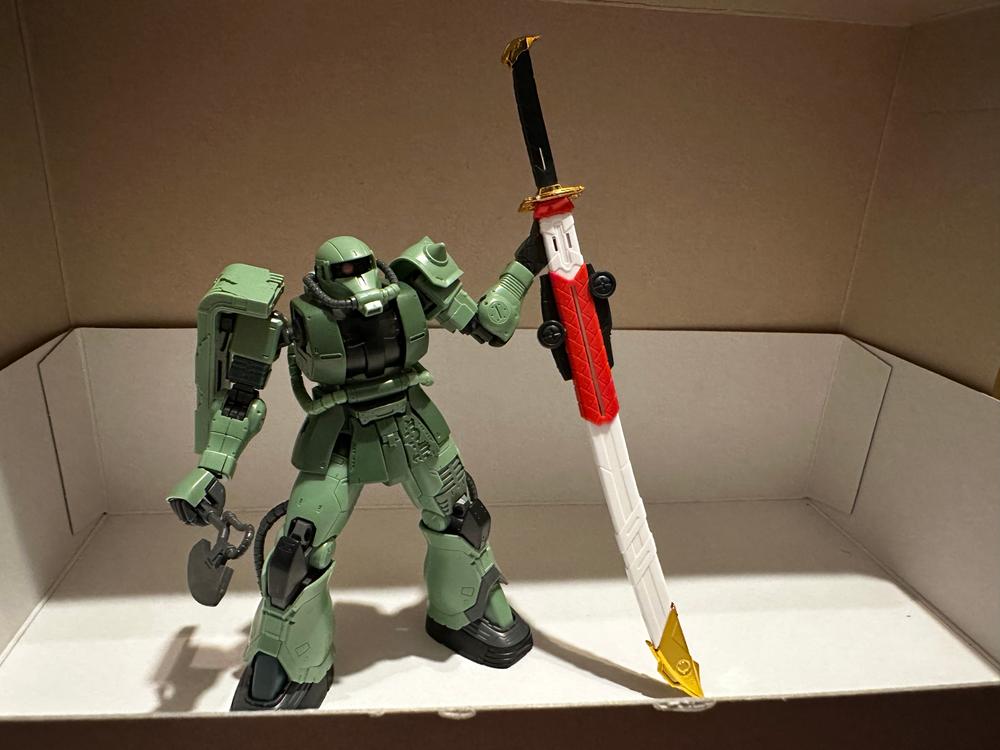 BW Model Red Astray Weapon set 1/100 x4 - Customer Photo From Emmanuel Monroy Gonzalez