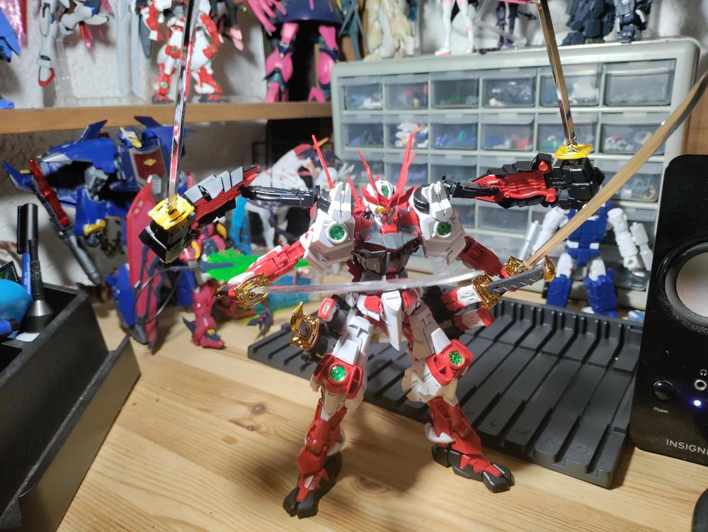 BW Model Red Astray Weapon set 1/100 x4 - Customer Photo From Joe I.