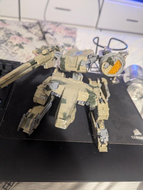 Metal Gear Solid 4 Guns of the Patriots Metal Gear Rex 1/100 Scale Model Kit - Customer Photo From Lee Patrick