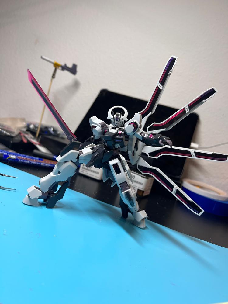 HGTWFM 1/144 #25 Gundam Schwarzette - Customer Photo From Steven Li