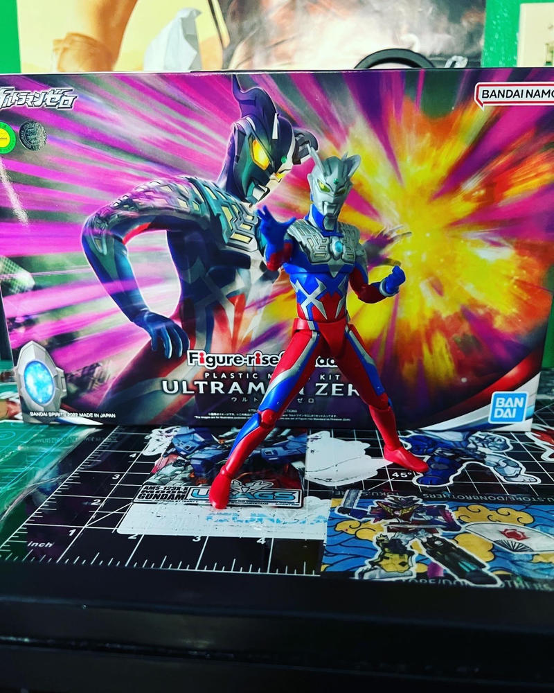 Ultraman Figure-rise Standard Ultraman Zero Model Kit - Customer Photo From Thomas Kuper
