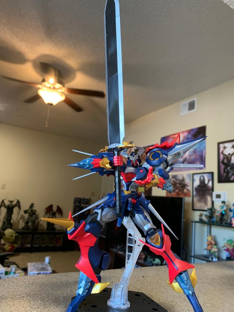 Super Robot Wars OG HG DyGenGuar Model Kit - Customer Photo From Adrian A