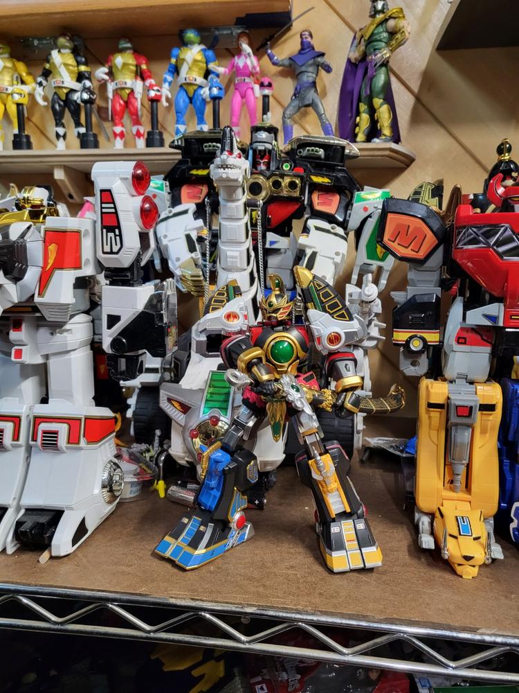 Mighty Morphin Power Rangers Metal Power Thunder Megazord Figure - Customer Photo From Troy Paulson